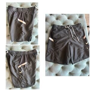 Nike swim board shorts men size Large L
